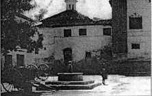 Plaza de la Cascada. Fuente año 1930