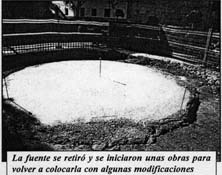 Piedra del molino de trituraci&oacute;n de la calera de los Geas