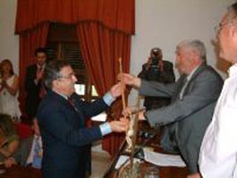 Antonio Martinez toma la vara de mando para la vigente legislatura