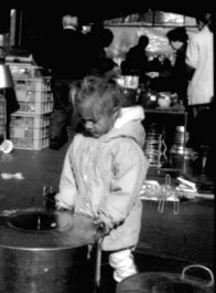 Un detalle de un puesto del Mercado Semanal