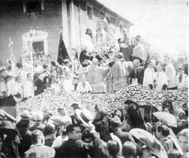 Foto de �poca de la Coronaci�n Can�nica de la Virgen en 1930