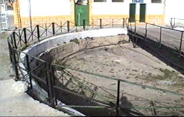 Intercambiador de locomotoras de la estaci�n de Baza, fabricado en 1897