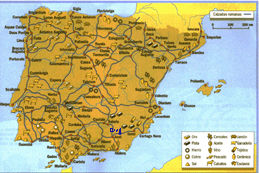 V�as romanas que han seguido sirviendo de base a los trazados de las carreteras actuales