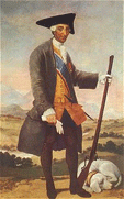 Carlos III retratado por Goya