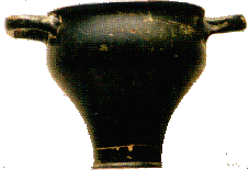 Skyfos propia de una �poca en la que hubo de haber contactos con pueblos griegos y fenicios