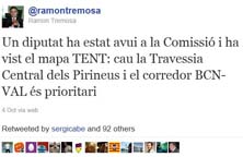 Twitter del diputado catal&aacute;n