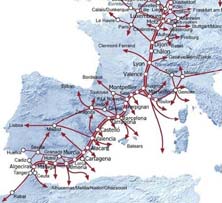 Proyecto inicial del Corredor Mediterr&aacute;neo