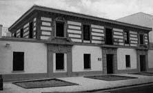 Imagen de archivo del actual edificio de los Juzgados en Baza. Foto MANUEL GALLEGO