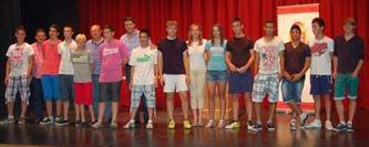 Juveniles y cadetes. Foto TO&Ntilde;I FRANCO