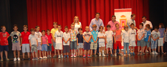 Prebenjamines. Foto TO&Ntilde;I FRANCO