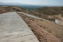 Camino de las Arrodeas despu&eacute;s de las obras. Foto: TO&Ntilde;I FRANCO