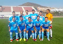Equipo inicial del CD Baza. Foto: V&Iacute;CTOR MANUEL RODR&Iacute;GUEZ