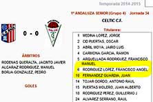 Alineaci&acute;n del C&eacute;ltic en la jrnada 34