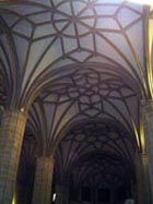 La b�veda de la Iglesia Mayor, tras la reforma de 2003