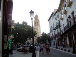 Vista de la entrada a la Plaza, tras la última renovación llevada a cabo