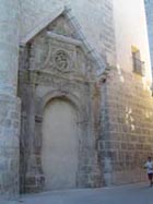 Puerta de las Angustias, en la Iglesia Mayor