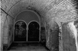 Vista parcial de los Baños de la Judería