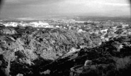 Vista de la ciudad desde la parte alta de las Cuevas