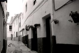 Una de las bonitas calles de Rabalía