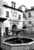 Plaza e Iglesia de Santo Domingo, antes de su restauración