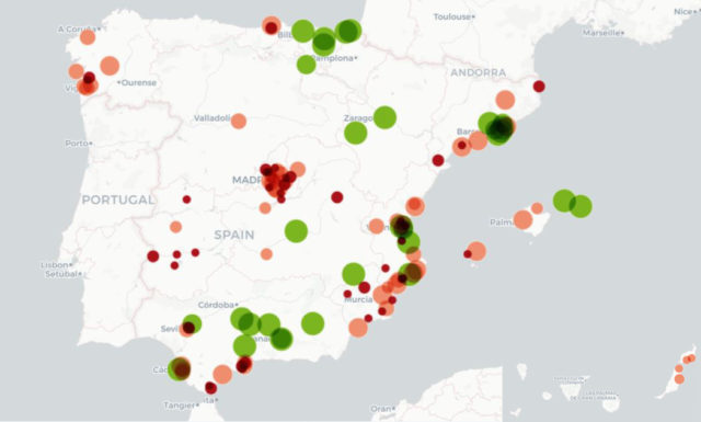 Mapa municipios mas sociales
