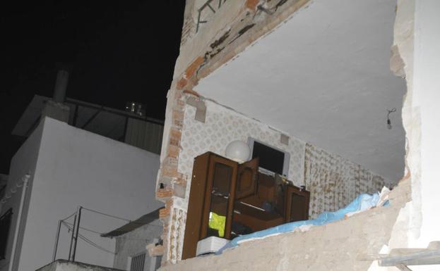 Explosion gas calle Betis