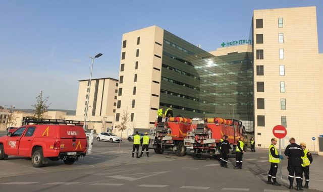 ume en hospital de San Cecilio del PTS