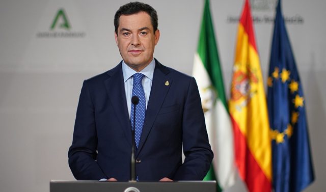 Juanma Moreno anuncia medidas Navidad 10122020