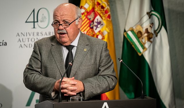 Consejero Jesus Aguirre plan vacunacion