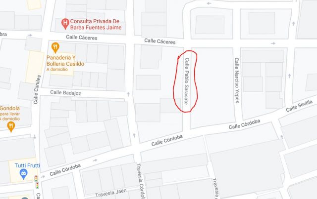 calle Pablo Sarrasate