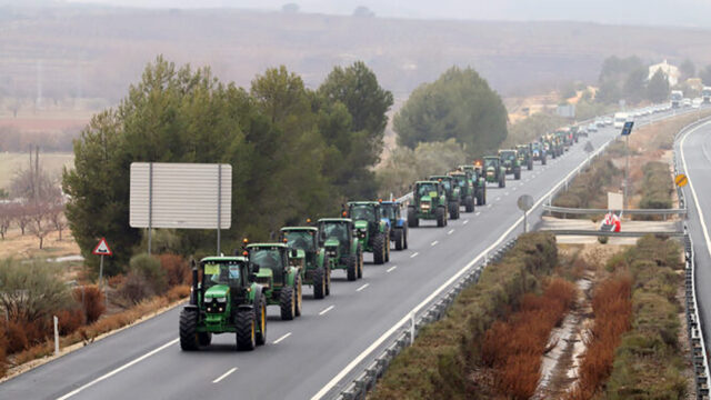 Tractorada norte Almeria