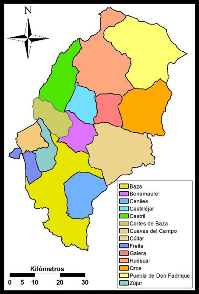 Mapa Comarcas de Baza y Huéscar_2