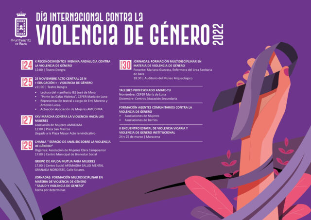 Cartel programación 25N