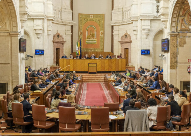 Sesion Parlamento Andaluz PNL Autovia Almanzora