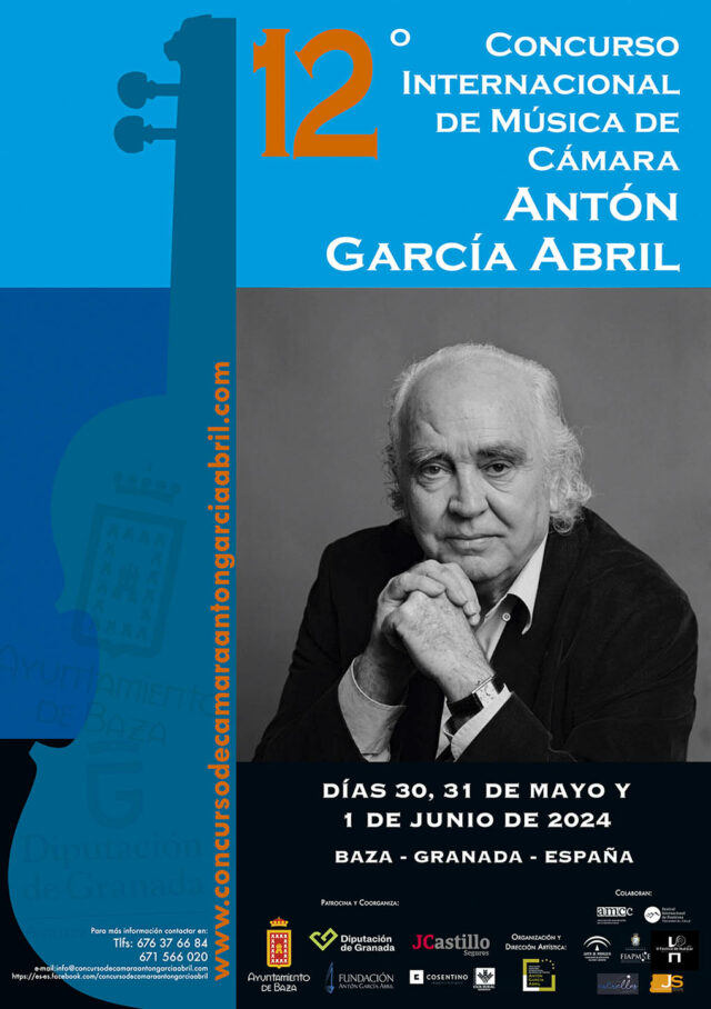 cartel concurso música cámara