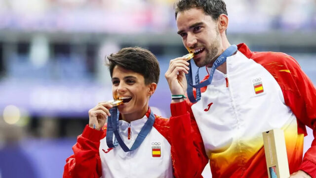 Maria Perez y Alvaro Martin oro olimpico Paris 2024_38