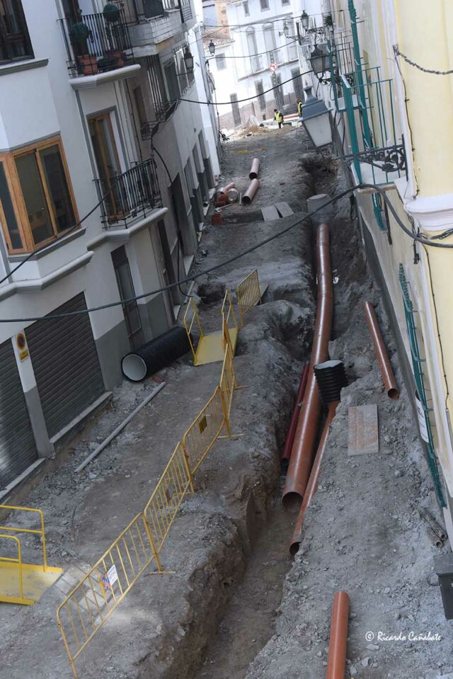 Actuacion arqueologica en obras calle Carril