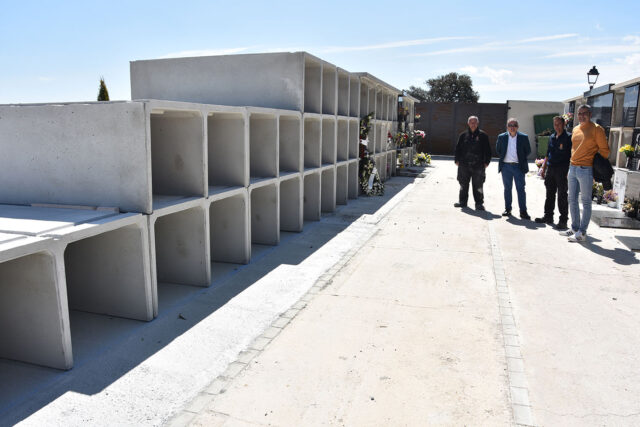 nuevos nichos cementerio