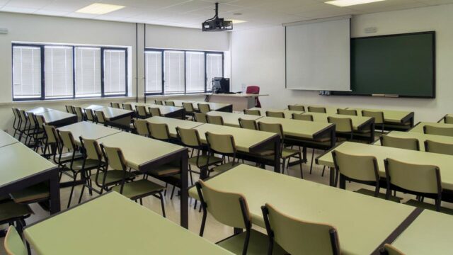 Aula vacía